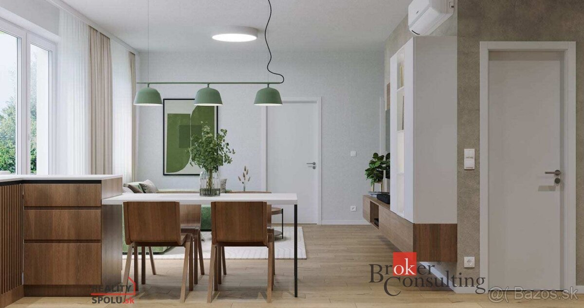 Nový nízkoenergetický 3-izbový byt s balkónom Pezinok