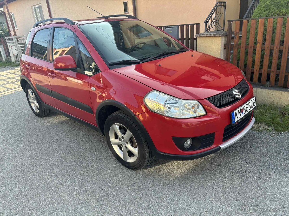 Suzuki sx4 4x4 1.6 benzín, ťažné zariadenie