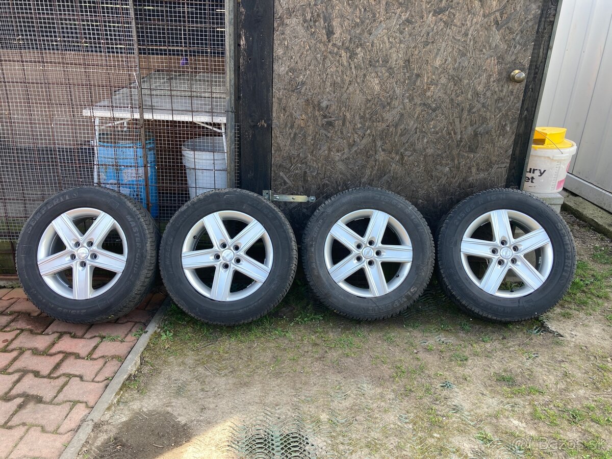 Hlinikove disky Borbet 6.5Jx16 ET40