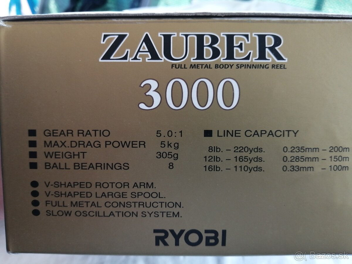 rybarsky navyjak RYOBI ZAUBER 3000