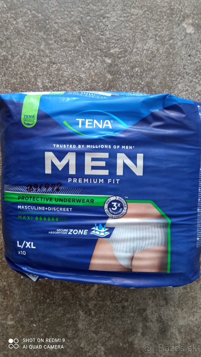 PLIENKOVÉ NOHAVIČKY TENA MEN