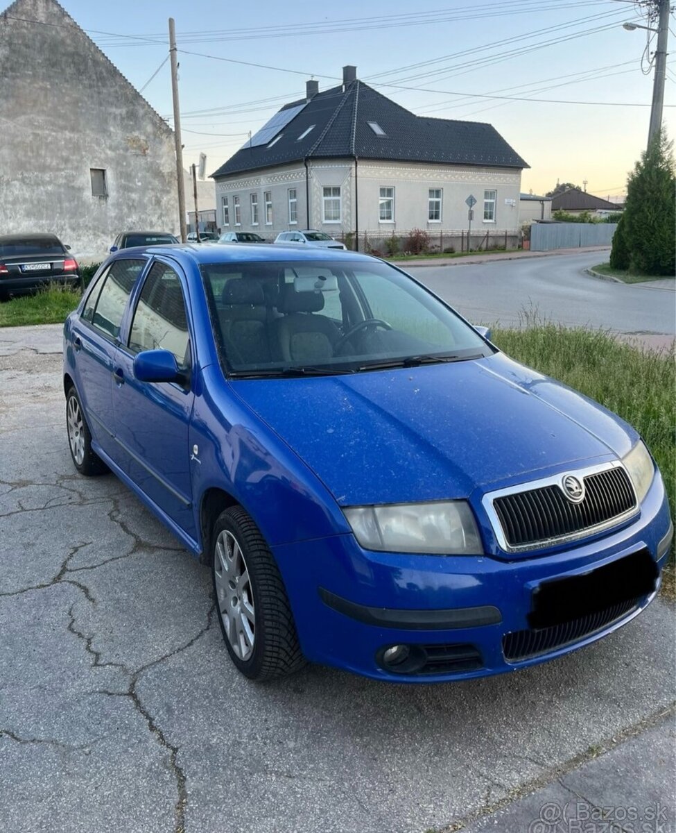 Rozpredám Fábia 1 1.9tdi 74kw ATD
