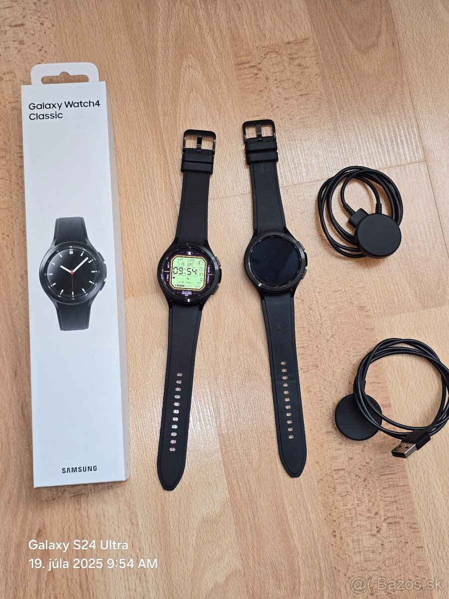 Predám Samsung watch classic 4 ,46 mm LTE.NFC,WIFI,GPS