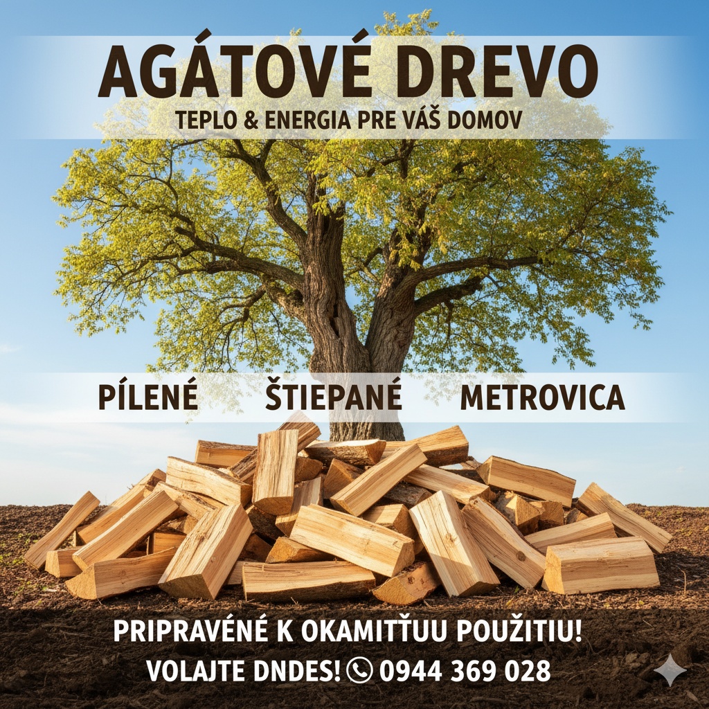 Predám Agátové palivové drevo