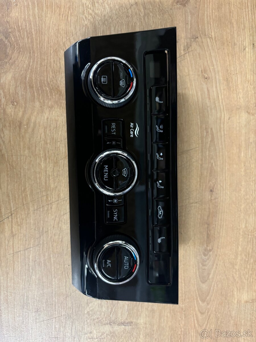 skoda vw klimatronik panel facelift