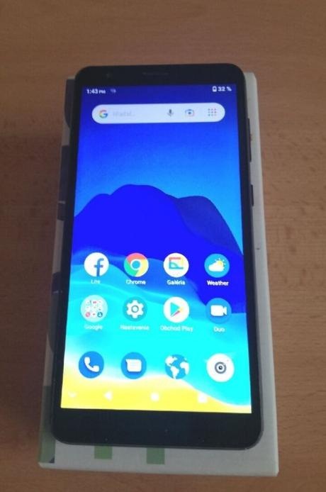 ZTE BLADE mobilný telefón bez nabíjačky