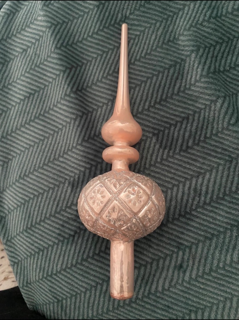 Vianocny špic sklenny