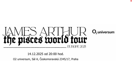 James Arthur - Praha