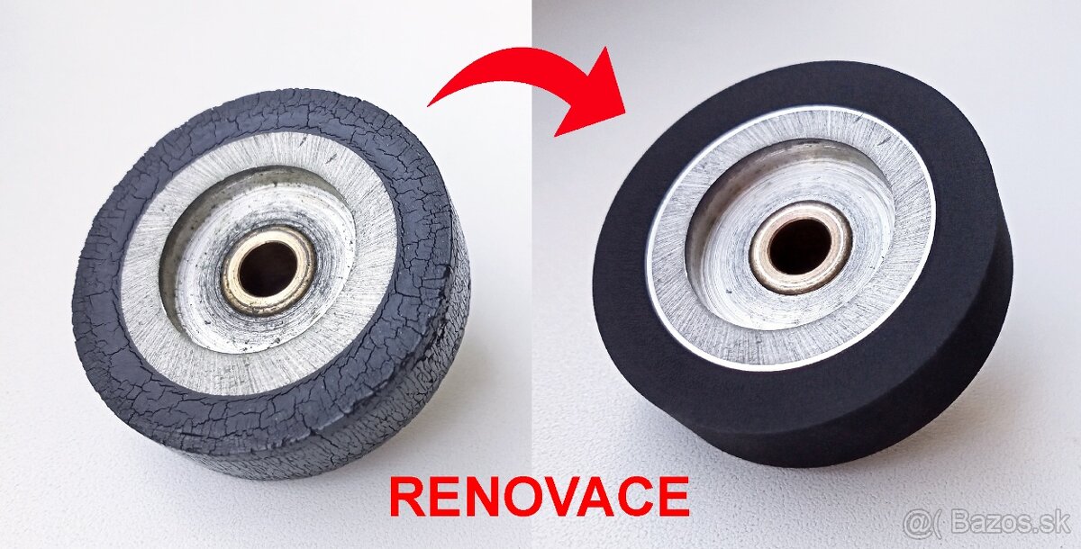 PŘÍTLAČNÁ KLADKA MAGNETOFON TESLA AKAI SONY REVOX PIONEER...