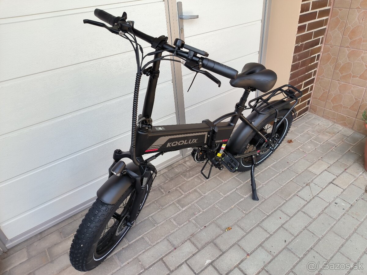 Skladací Elektrický bicykel Fatbike 0 Km