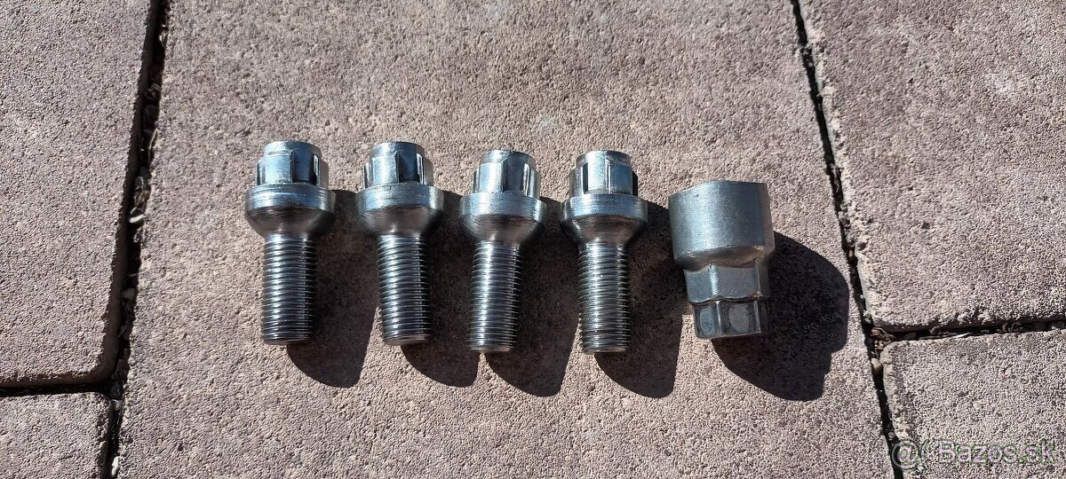 Poistné šroby na VW, Seat, Škoda, Audi