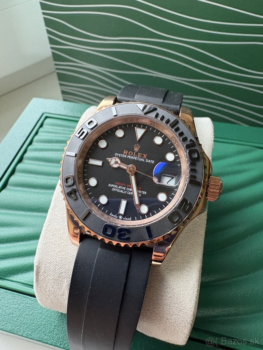 Rolex Yacht Master Rose Gold, Nové, 41mm
