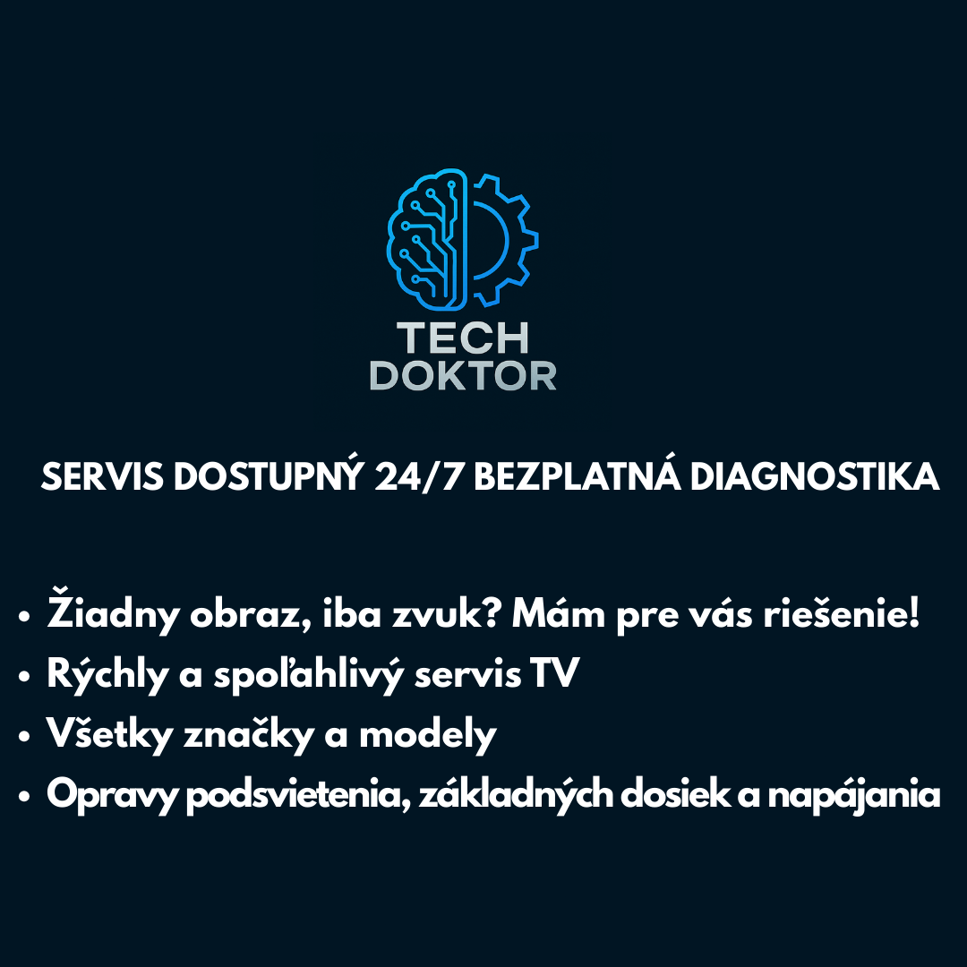 Profesionálny servis televízorov rýchlo, spoľahlivo a za f