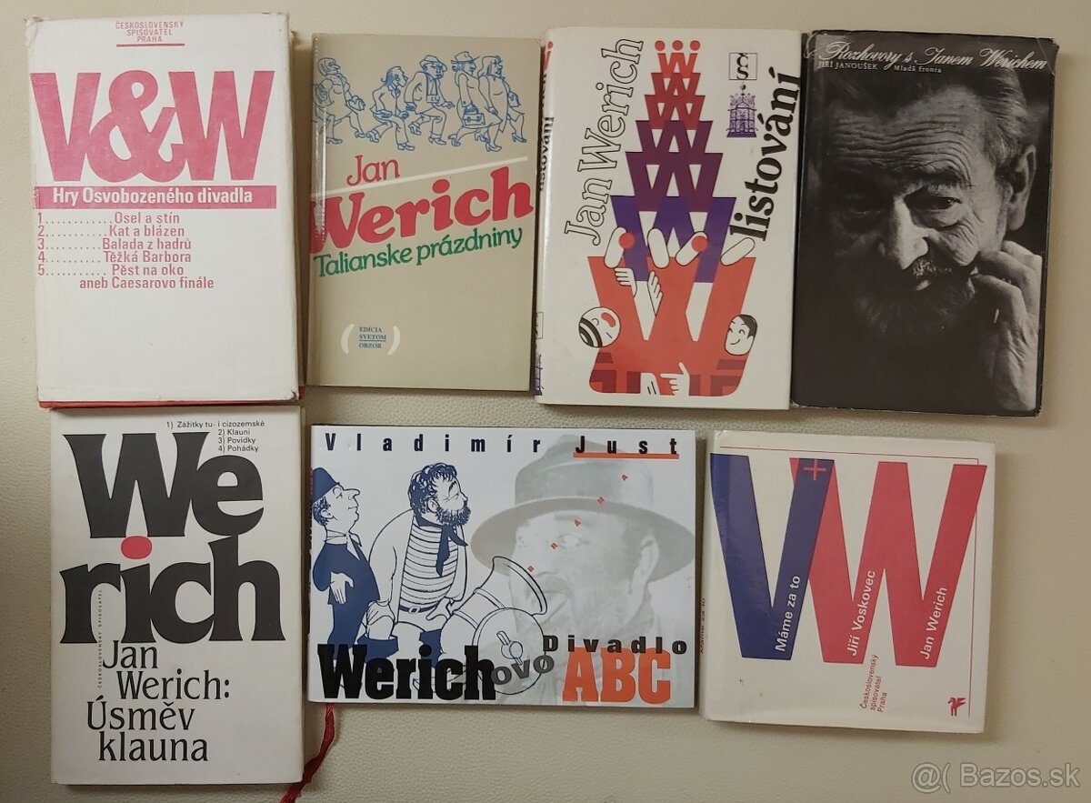 WERICH A VOSKOVEC - KNIHY predám