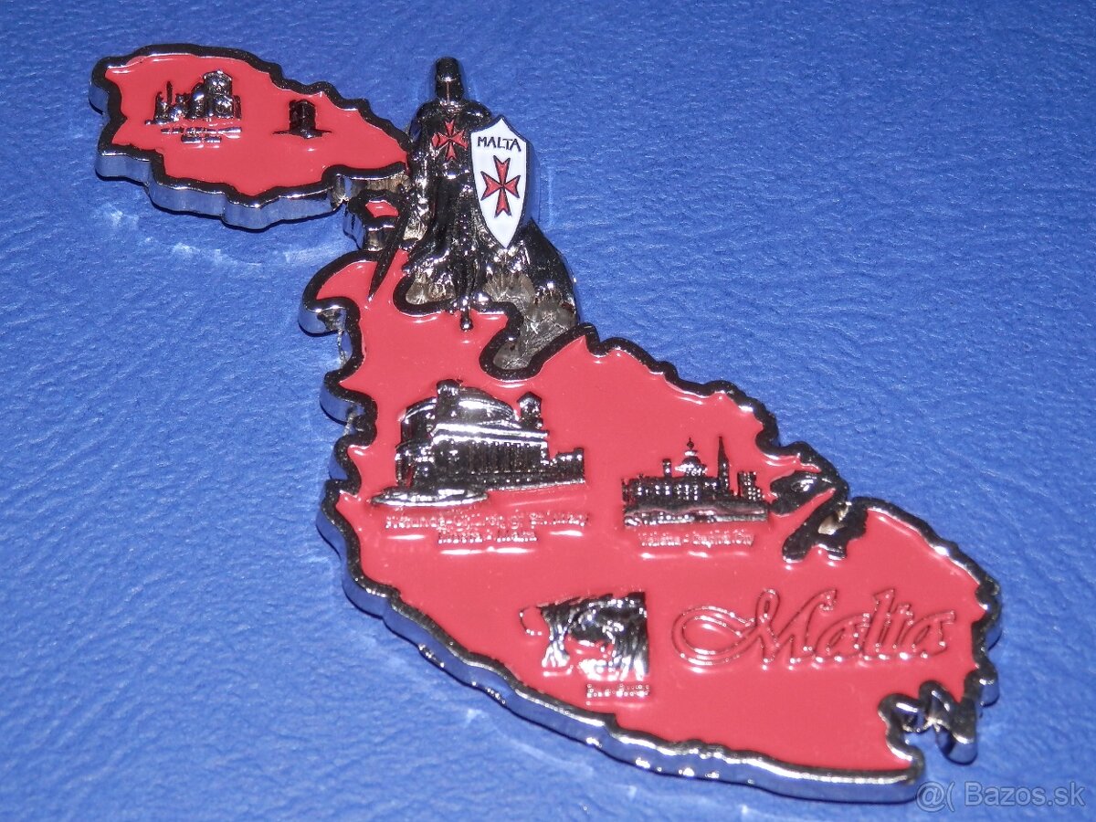 Kovové magnetky MALTA
