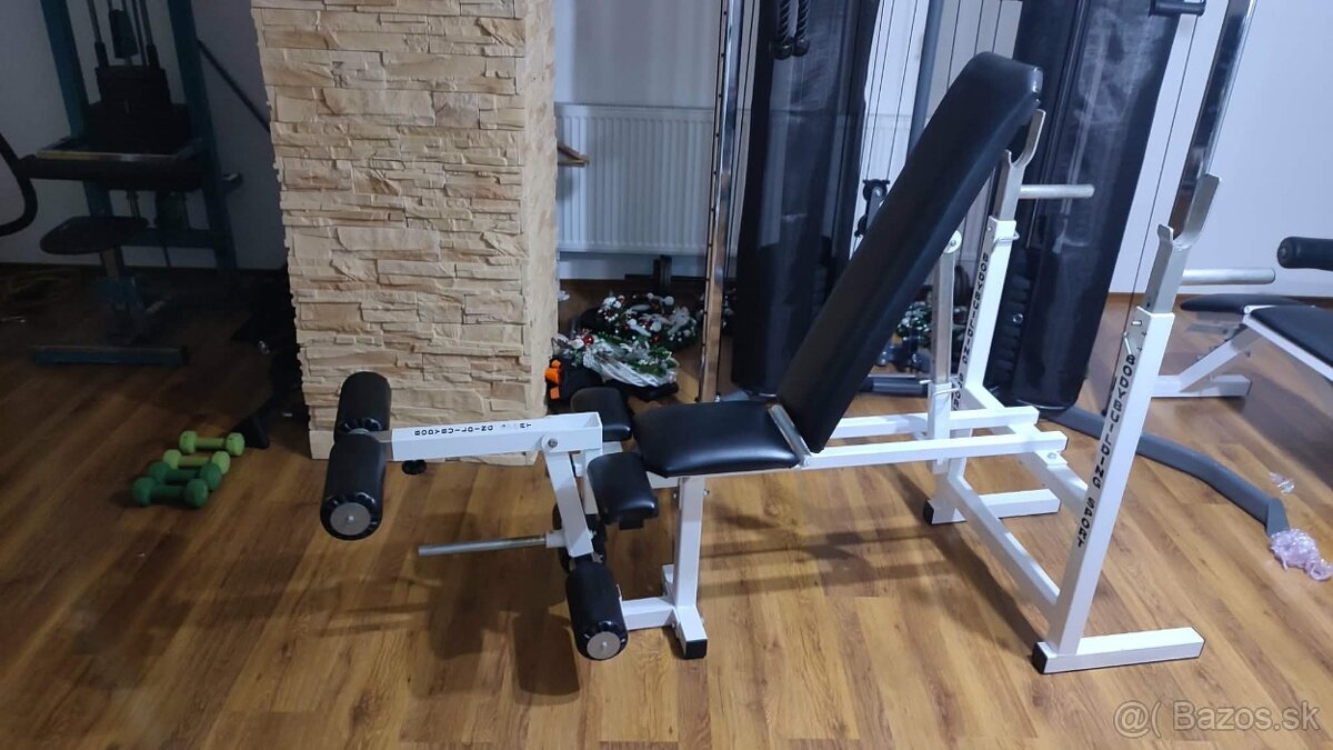 Lavicka na bench polohivatelna + adaptery