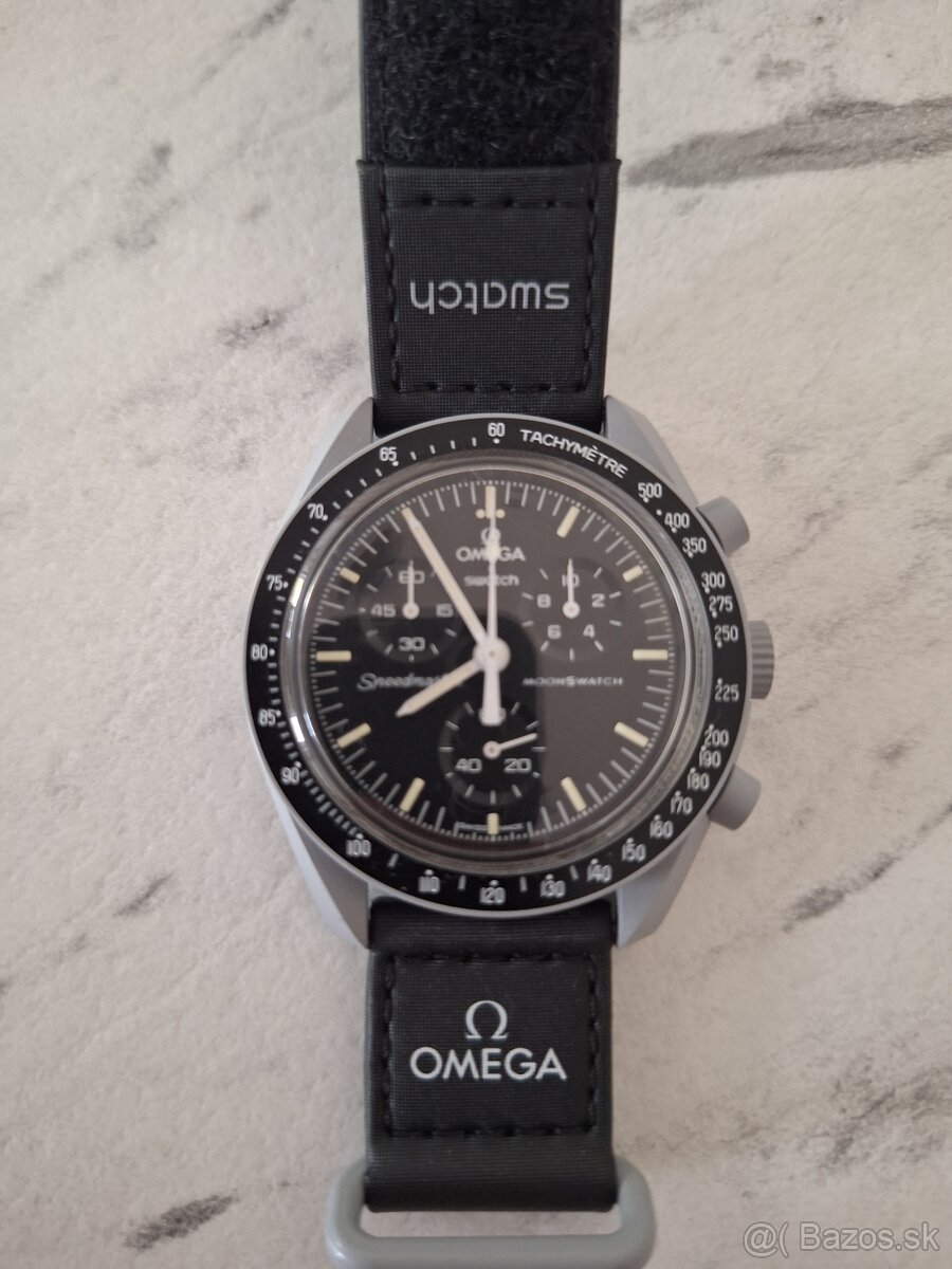 Hodinky Omega Swatch Moonwatch