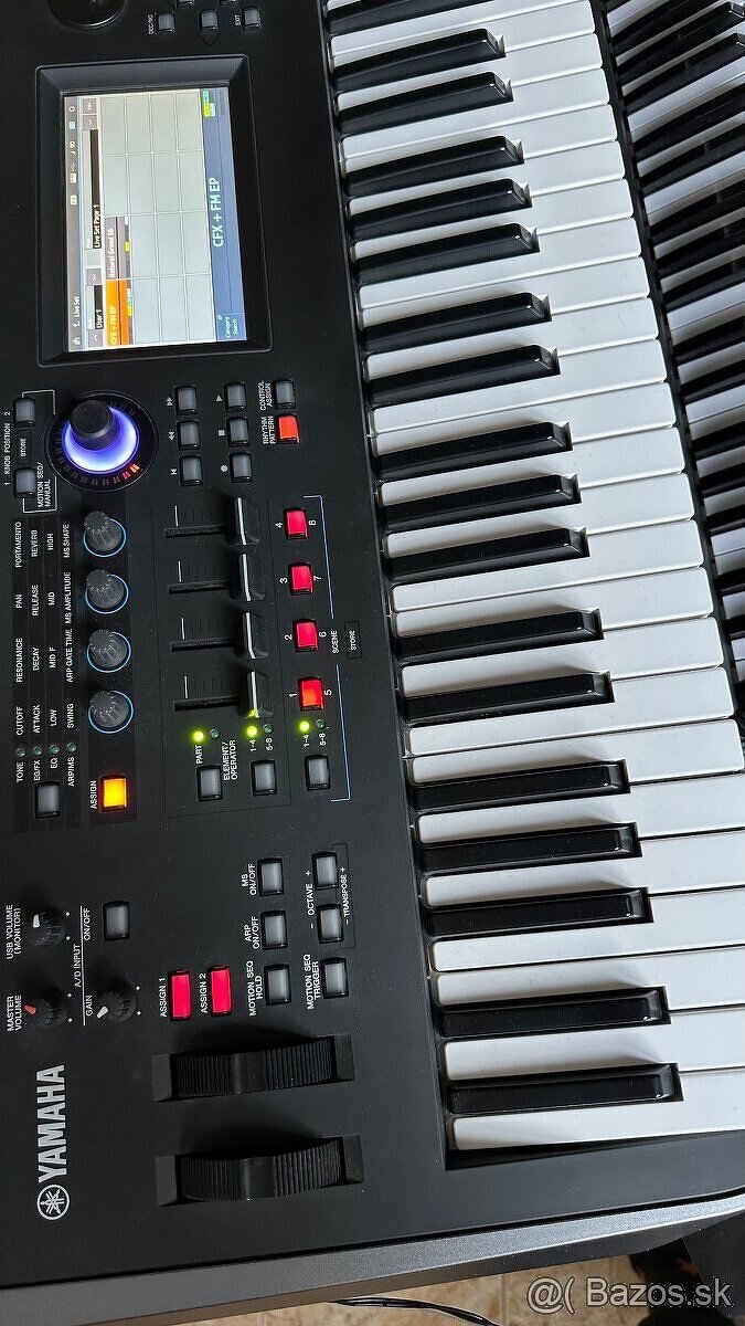 Yamaha MODX6+ v záruke ako nová