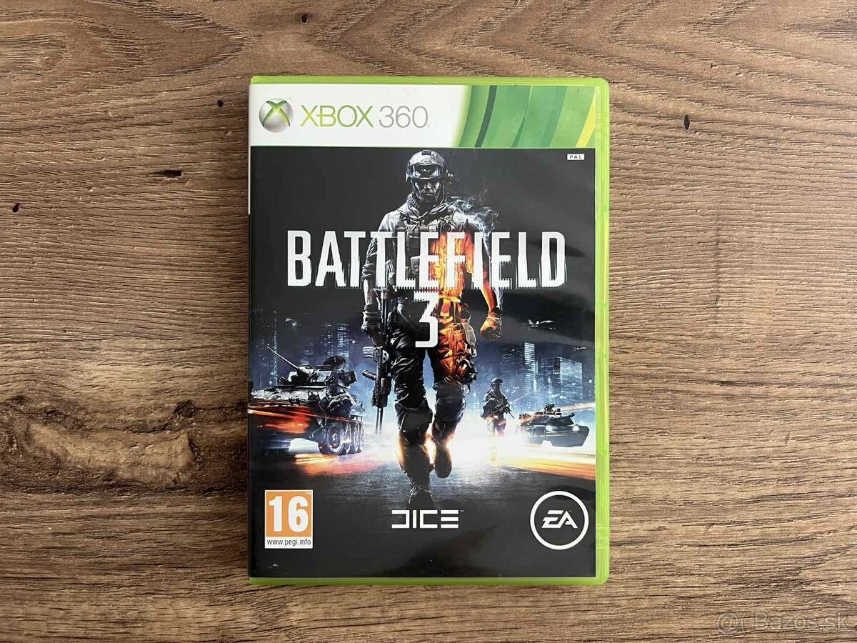Hra na XBOX 360 - Battlefield 3