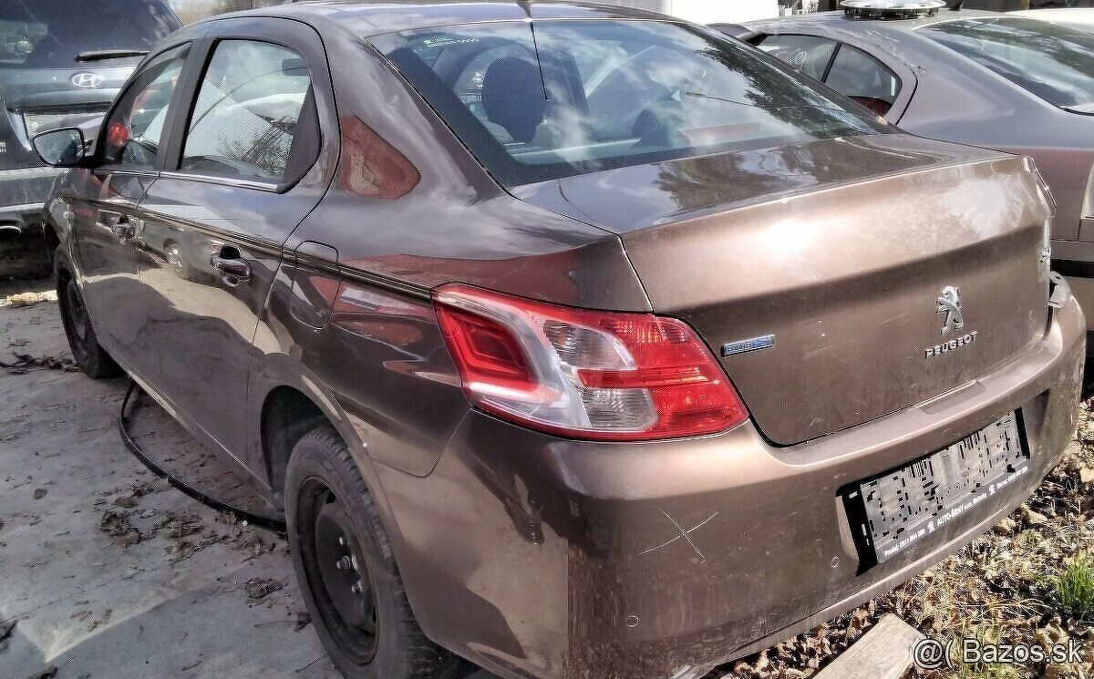 PEUGEOT 301 1.6 HDI 2015 predám DVERE, MOTOR BH02, TRYSKY 04