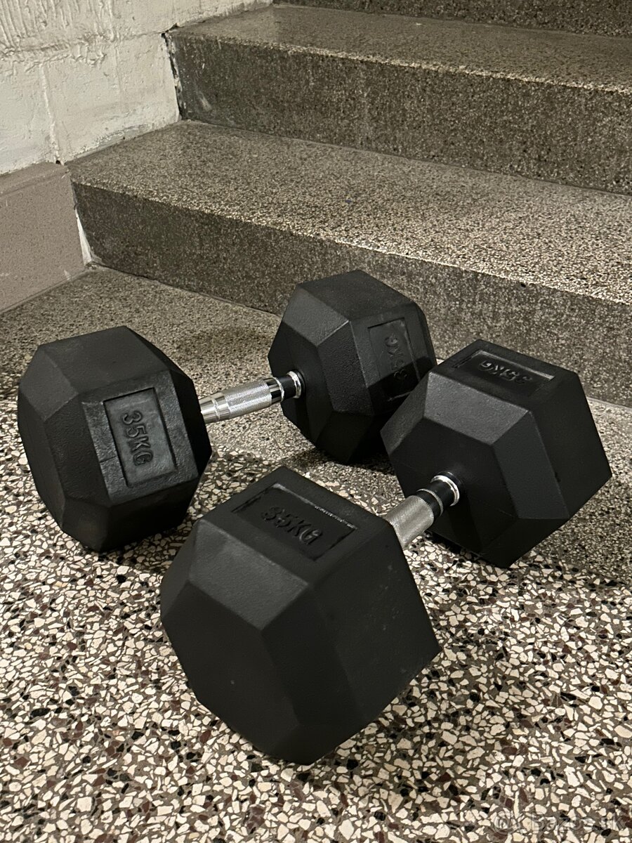 Hexagon jednoručky 2x35kg s možnosťou doručenia