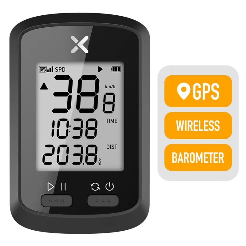 XOSS G+ GPS cyklopočítač
