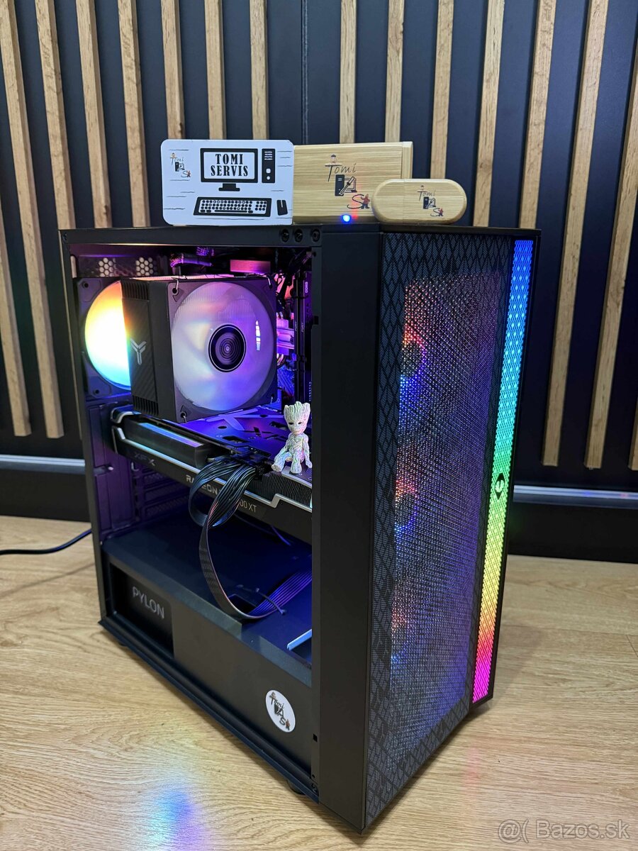 Herný PC/6700 XT 12GB/AMD R5 7500F/ 32GB RAM DDR5/