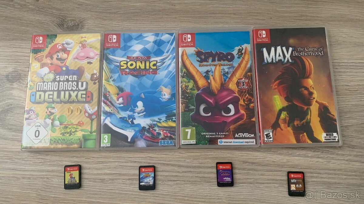 PREDAM / VYMENIM Nintendo switch hry - AKTUALNE