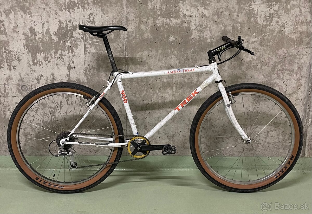 Vintage MTB/mestský commuter Trek Single Track 950