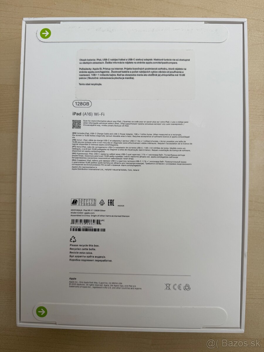 Apple iPad 11 (A16) Wi-Fi 128GB