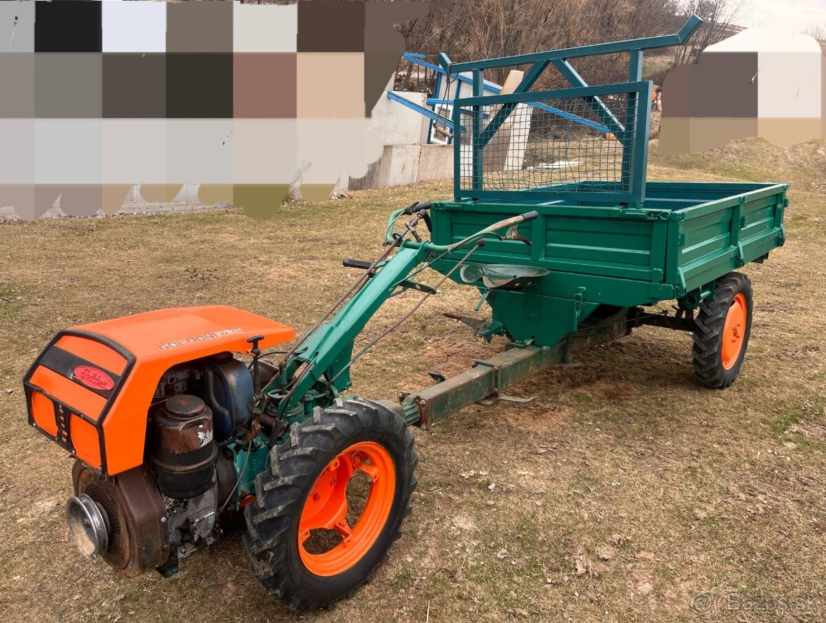 Predám dva malotraktory–Goldoni 140 Super Special,Agria3800