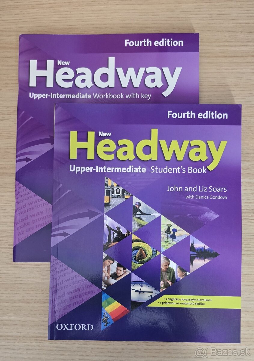Headway Upper-Intermediate 4.edicia, ucebnica+zosit s klucom