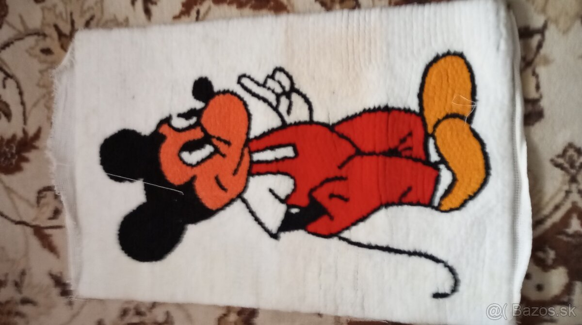 Obraz vyšívaný Mickey mouse