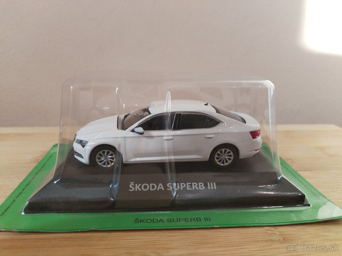 Predám model Škoda Superb 3 v mierke 1:43 od DeAgostini.
