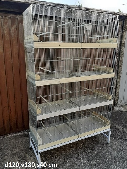 Talinske klietky 120 cm  za  65 eur/ks