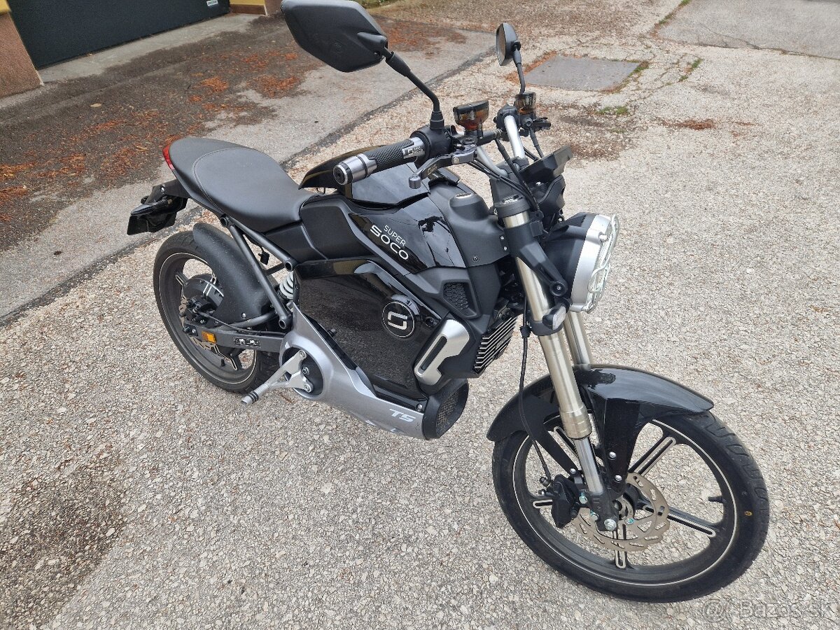 Super soco TS dual battery