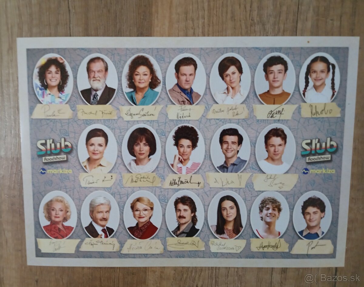 Predám podpis karty zo seriálu Sľub