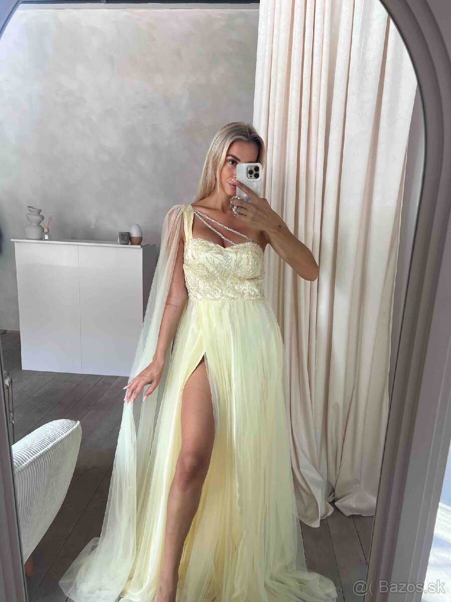 Predám spoločenské šaty 85n90