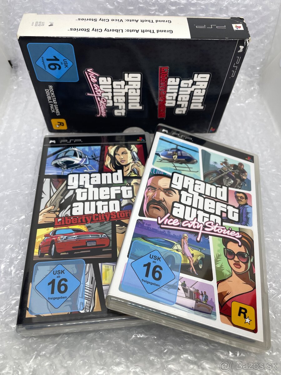 PSP - Grand Theft Auto: Double Pack