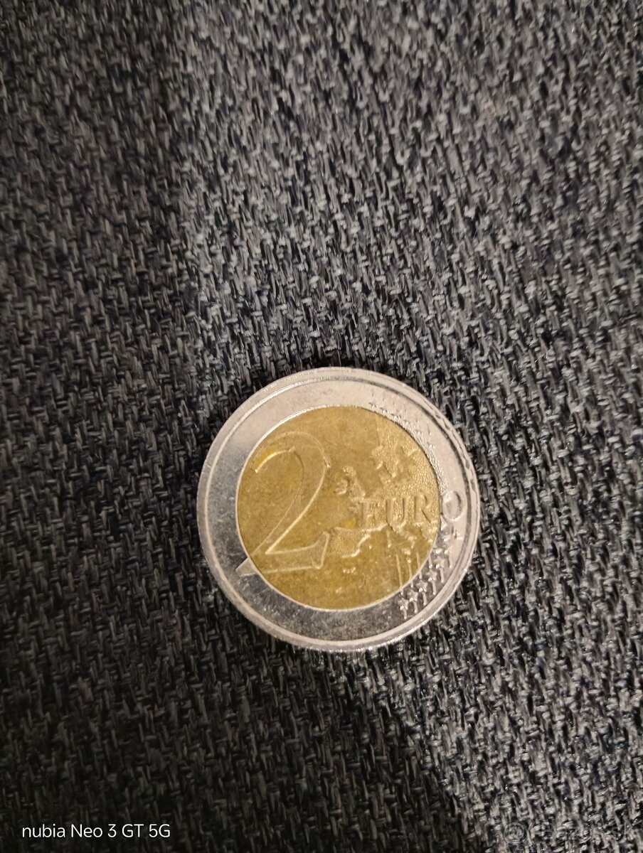 Predam 2€ mincu ročník 2011 pre zberateľov