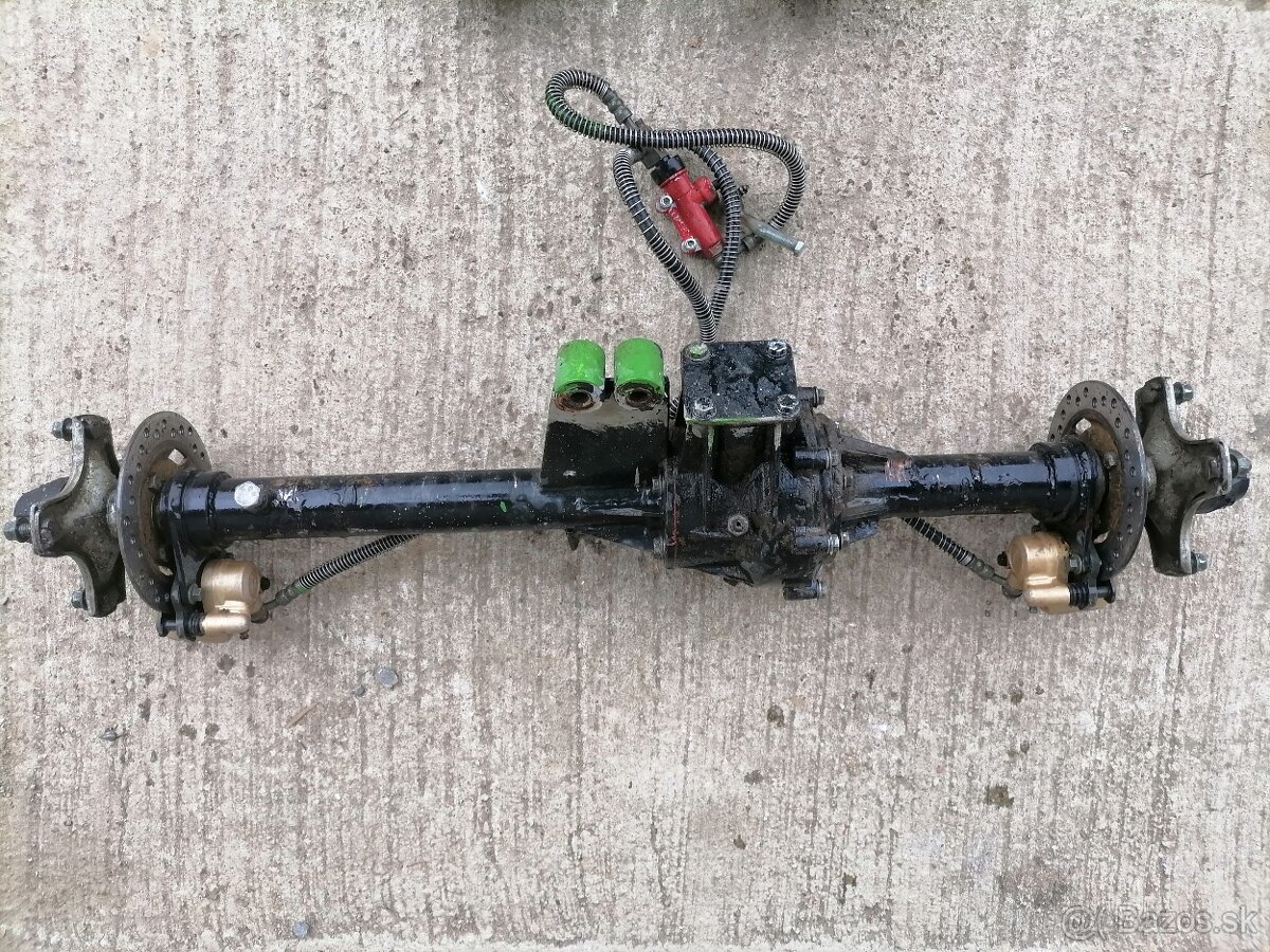 Predám zadnú nápravu na ATV