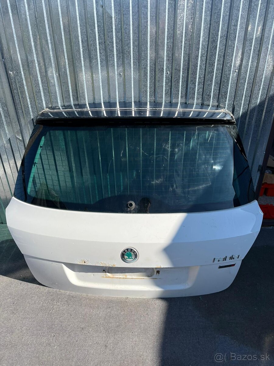 zadný kufor Škoda Fabia 2