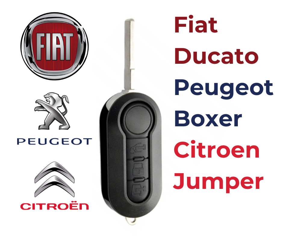 🔑 Výroba autokľúčov Jumper, Boxer, Ducato 🔑