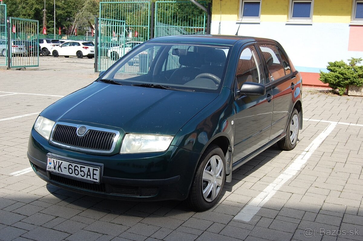 Škoda Fabia 2000 1.4 Benzín 50 kW