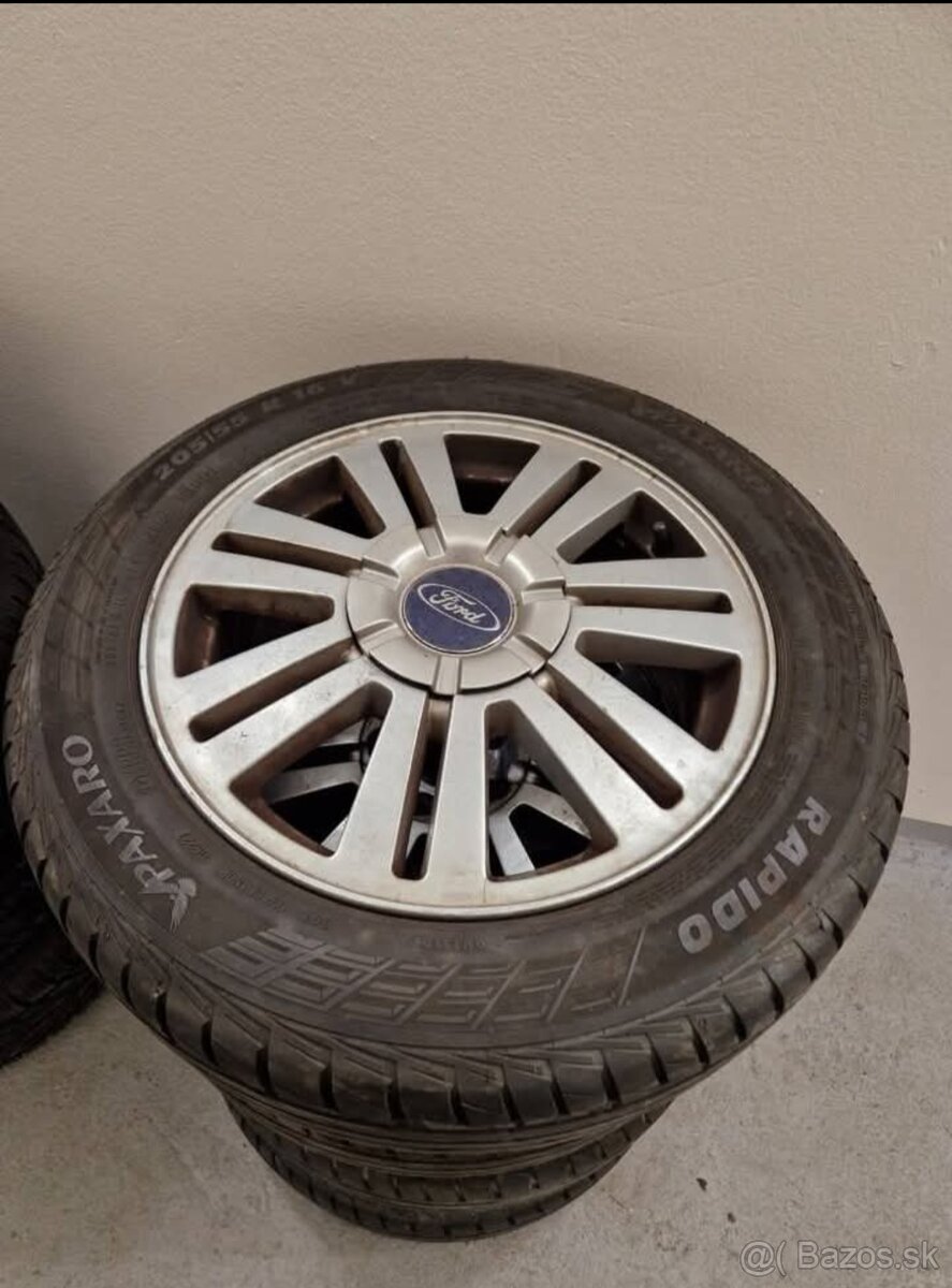 Predám Elektróny 5x108 aj z gumama rozmer 205/55r16