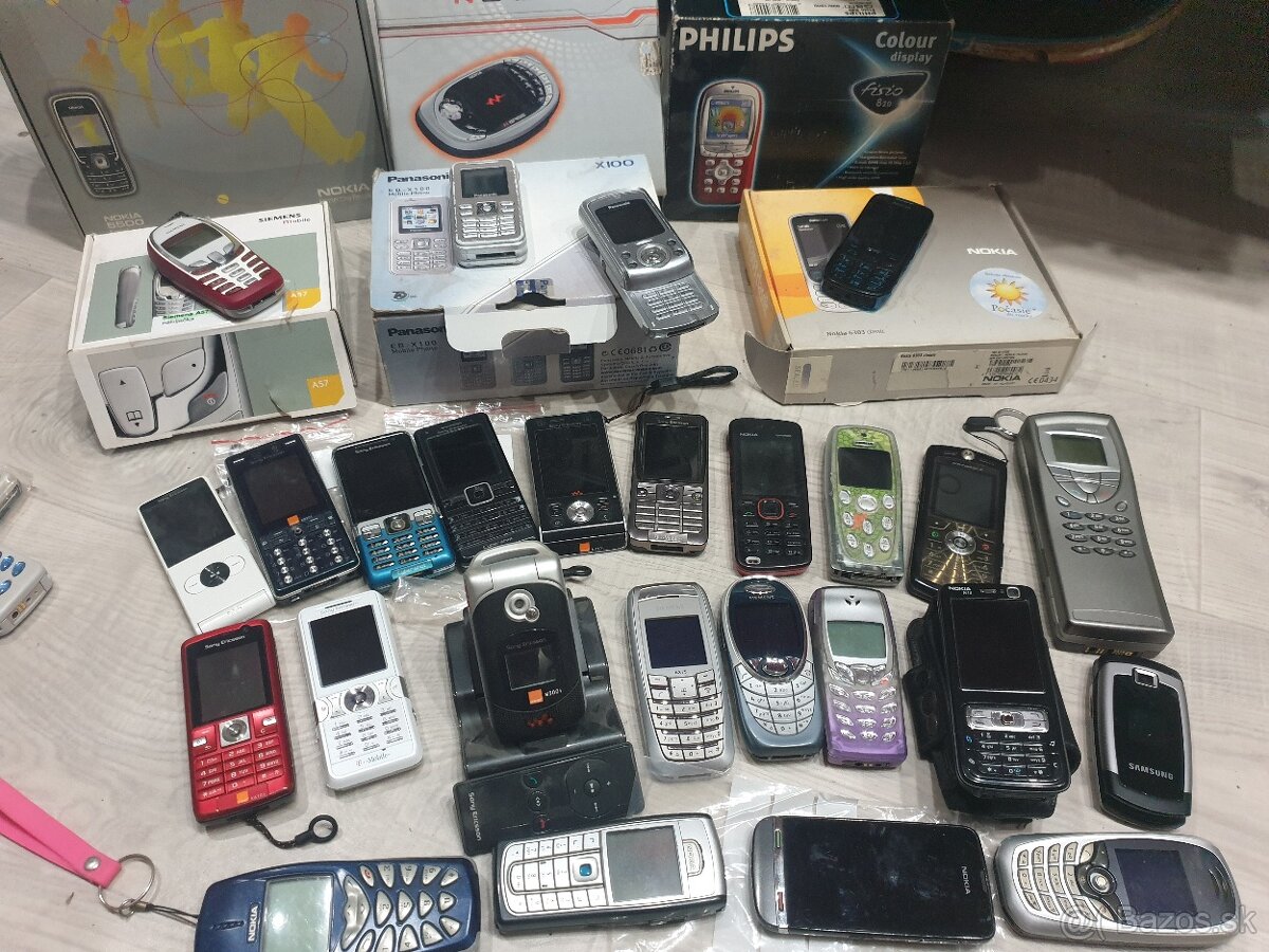 Retro mobily pre zberateľov