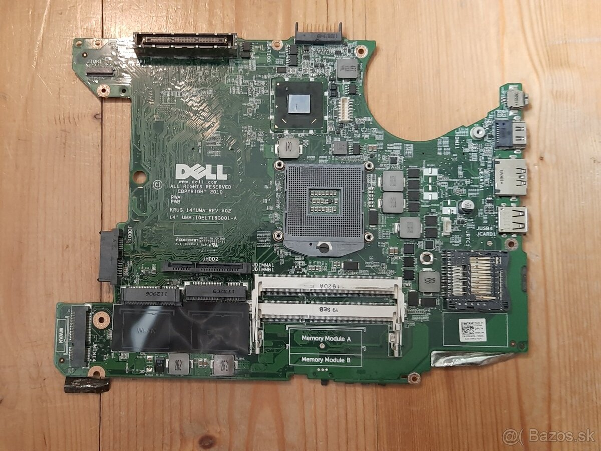 Dell Latitude E5420 Motherboard 10ELT16G001-A