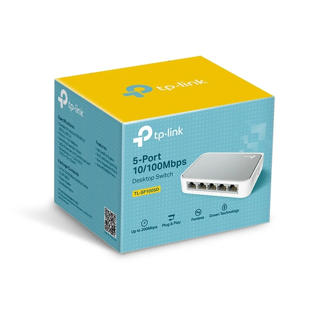 nový switch TP-Link TL-SF1005D - 5 portový
