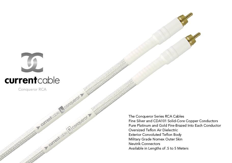 Signálové kabely Curent Cable Conqueror RCA