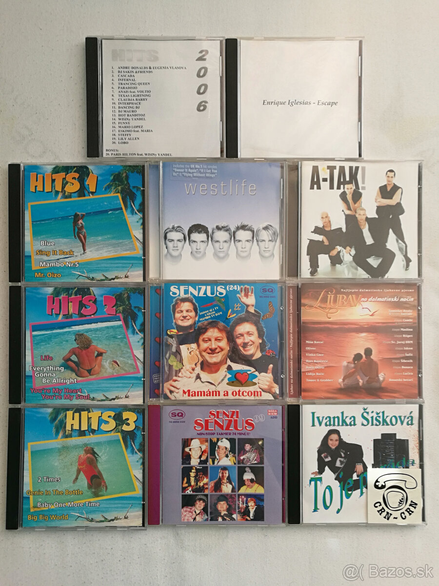 Predám rôzne CD originál